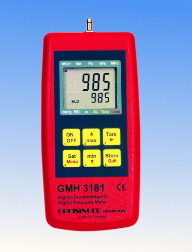 Vakuum- / Barometer für Absolutdruckmessung | GMH 3181-12