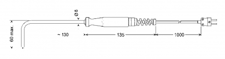 surface probe (type K) | GOF 900 HO