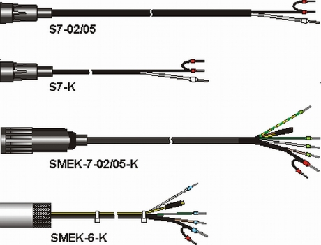 connection cable for pH and ORP measurement | KVP-03/05/10