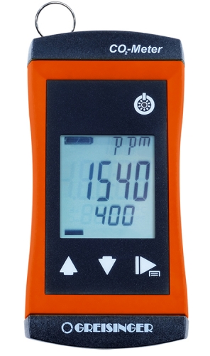 CO<sub>2</sub> measuring device for air quality monitoring | G1910-02-AQ-B