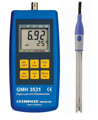 Komplettset zur pH- / Redox- / Temperaturmessung | GMH 3531-G135