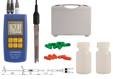 Komplettset zur pH- / Redox- / Temperaturmessung | GMH 3531-SET100