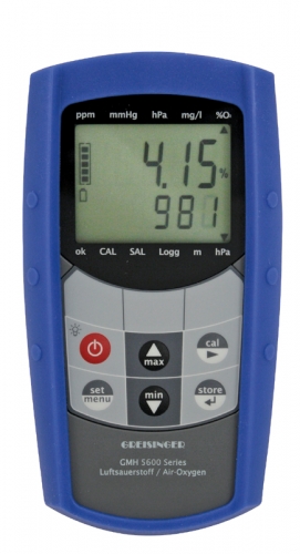 waterproof air oxygen measuring device | GMH 5695