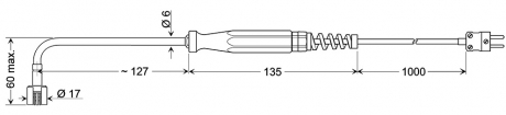 surface probe (type K) | GOF 400 HO