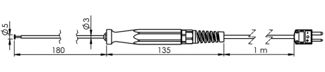 surface probe (type K) | GOF 501