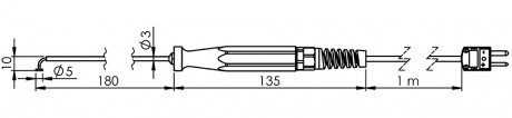 surface probe (type K) | GOF 501 HO