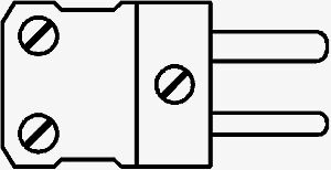 thermospannungsfreier Miniatur-Flachstecker | NST 1200-K
