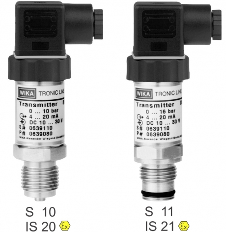 pressure measuring transducer | S-10 and S-11