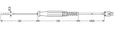 air/gas probe (type K) | GTL 130