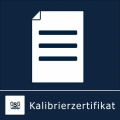 DAkkS-Kalibrierschein (4 Strömungspunkte) | D.5301